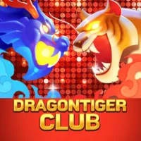 Dragon Tiger Club Game Logo shows dragon and tiger game